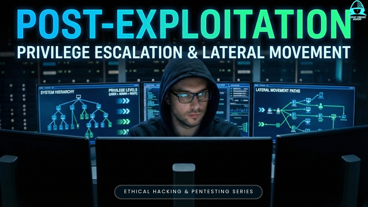 Post-Exploitation & Privilege Escalation Explained | Ethical Hacking Guide