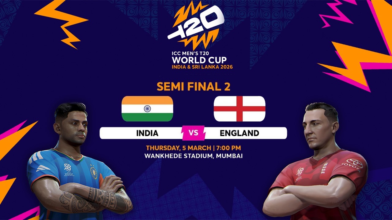 INDIA vs ENGLAND T20 World Cup 2026 | Cricket 26 PC Gameplay | India vs England