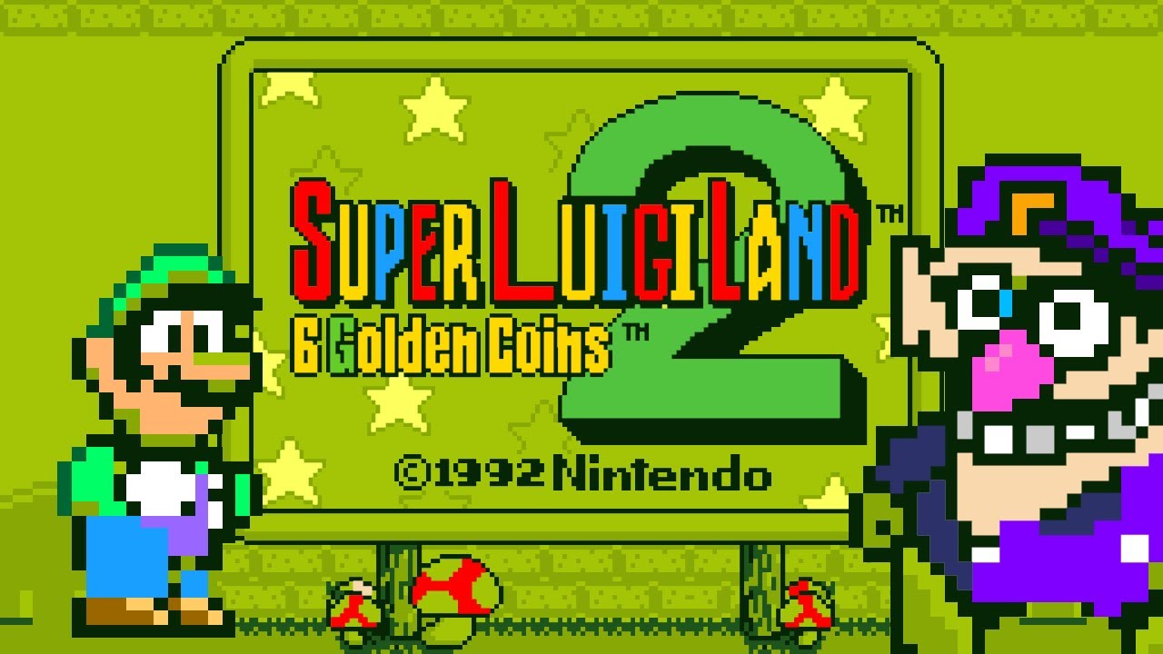 Super Luigi Land 2: 6 Golden Coins • Super Mario Land 2 ROM Hack (Full Playthrough / Longplay)
