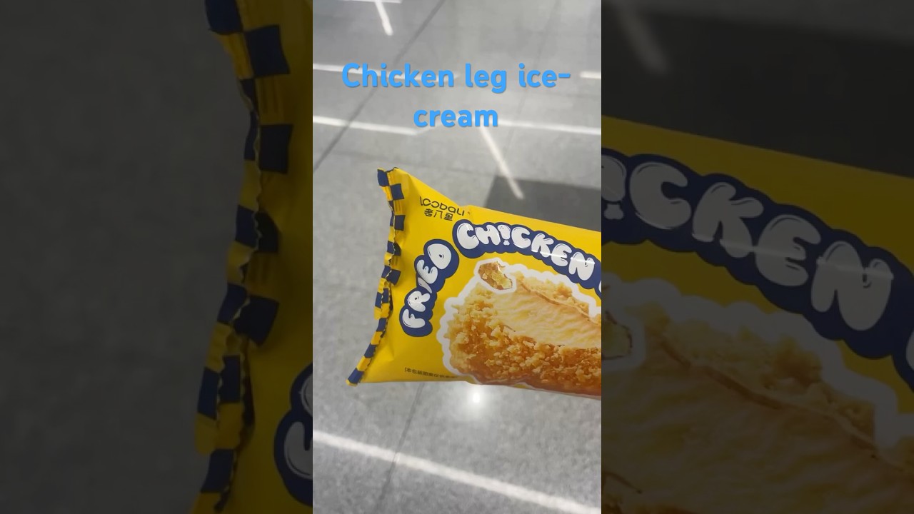 Only in Asia( Chicken Leg Ice-Cream)