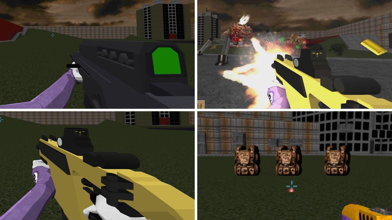 Мод Digital Weapon v3.5. Новое обновление, демонстрация мода Doom на все виды оружия, часть 5.
