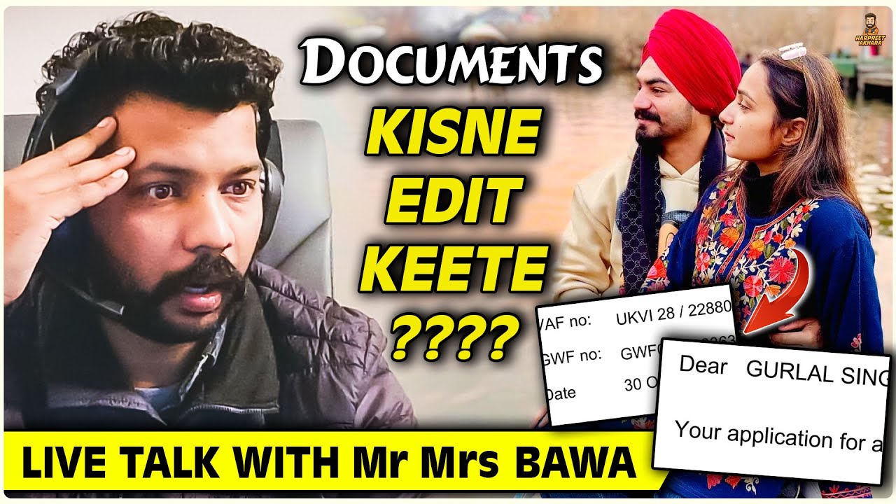 🔴 LIVE Part : 2 ||  Mr. Mrs. Bawa Roast || Live Talk With Mr. Mrs. Bawa 🎥Documents Edit..???