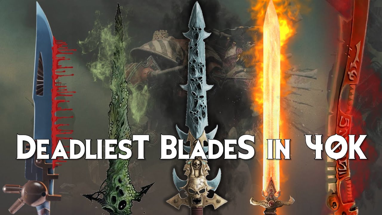 10 самых мощных мечей в истории Warhammer 40K