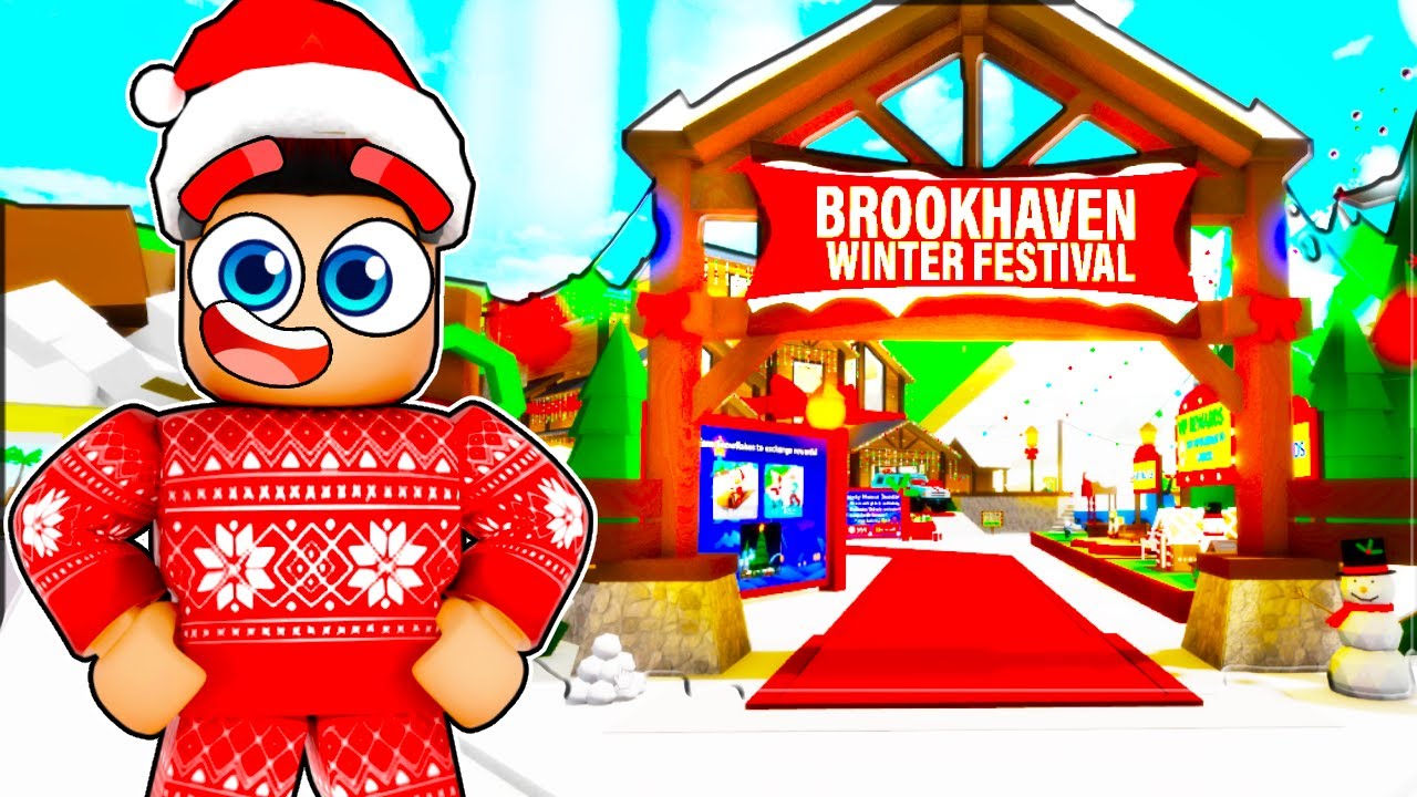 PERCUTIAN MUSIM SALJI DI BROOKHAVEN BERSAMA MEMBERSHIP! [Brookhaven 🏡RP] (Roblox Malaysia)