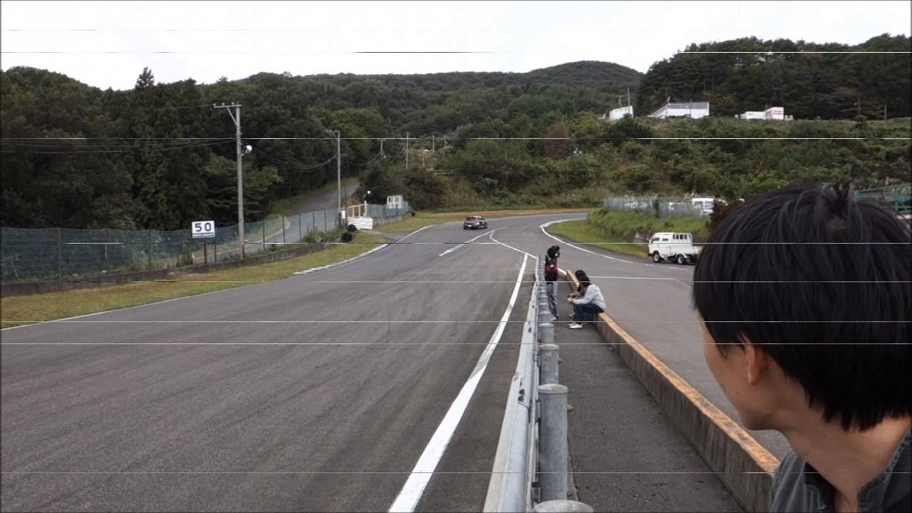 ZC31Sスイフトのマフラーエキゾーストがイイ感じの動画　第１３回NYN走行会　エビス東