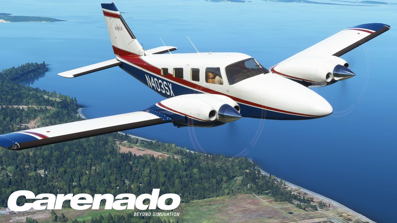 Carenado Piper PA34 Seneca V — первый обзор — MSFS 2020