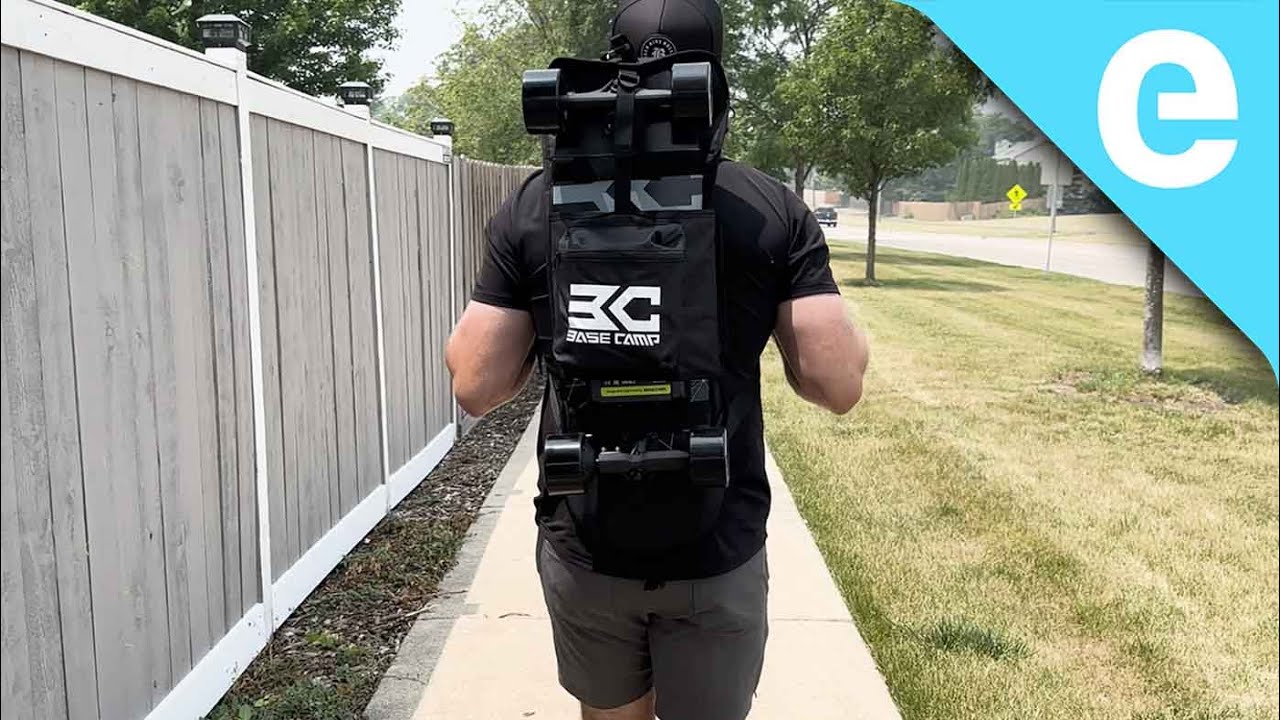 Base Camp F11 Electric Skateboard and BC019 Helmet Review