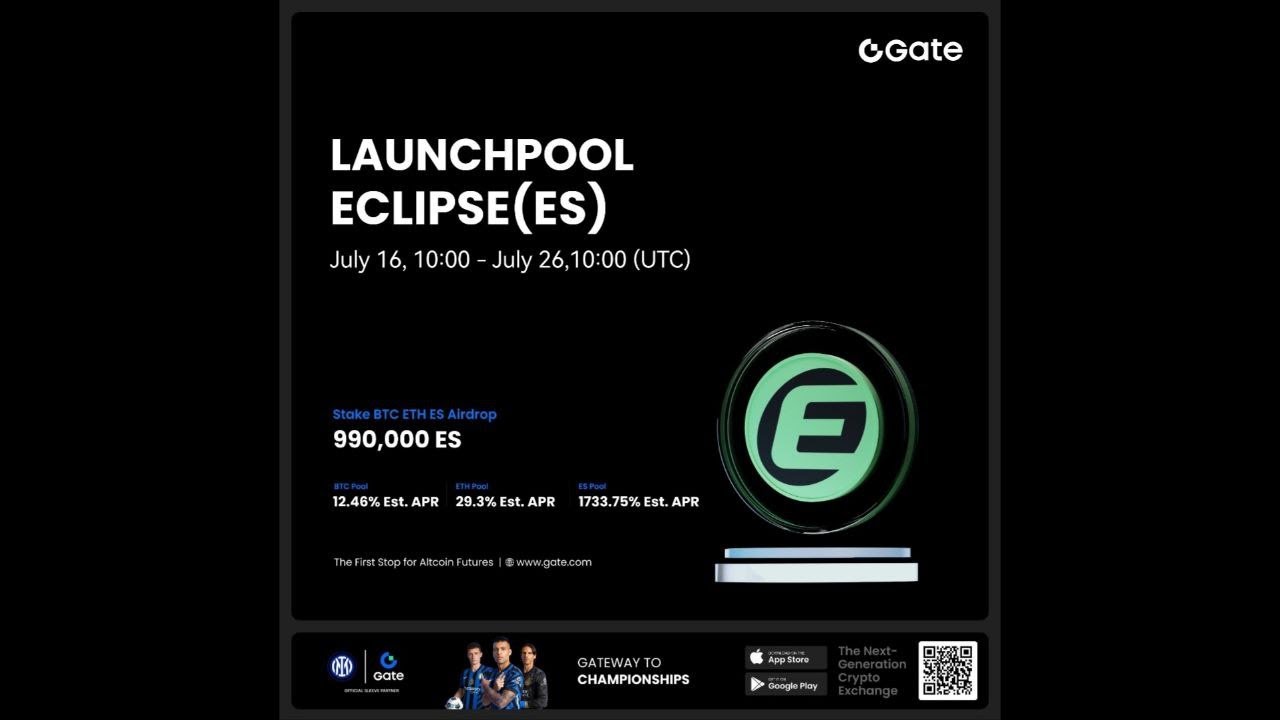GateLive | Gate Launchpool Added: Eclipse (ES)