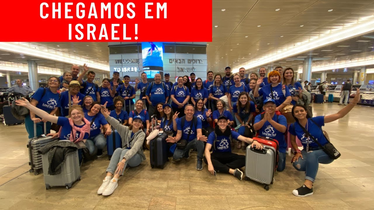 CHEGAMOS EM ISRAEL!!! VLOG DA VIAGEM ITÁLIA E ISRAEL 🇮🇹 🇮🇱 - CAPÍTULO 5