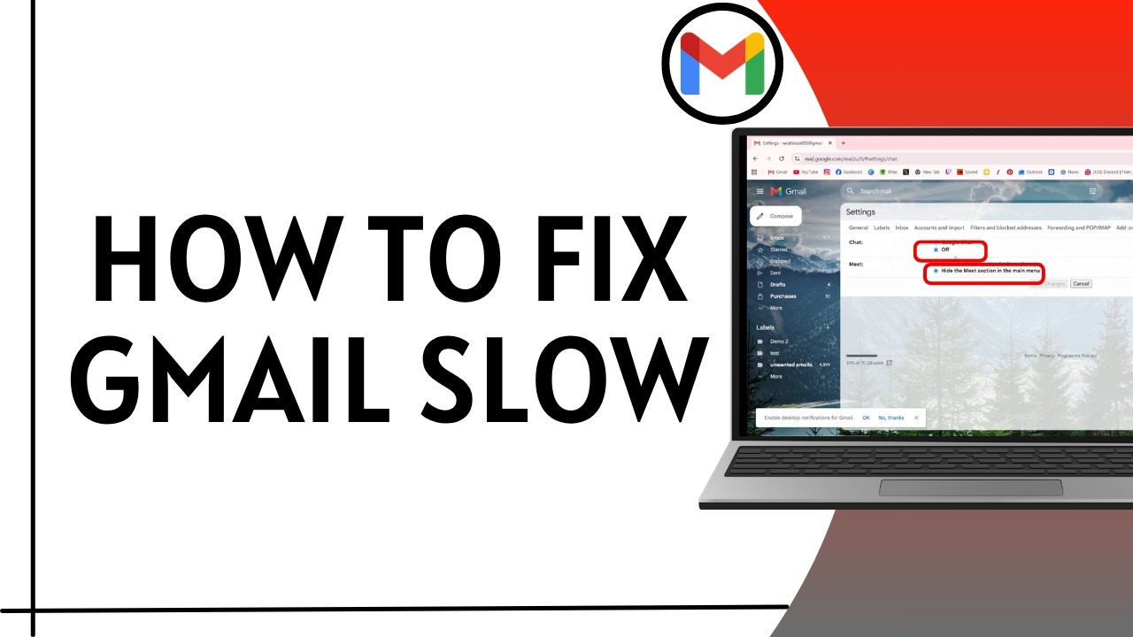 How to Fix Gmail Slow (2026 Full Guide)