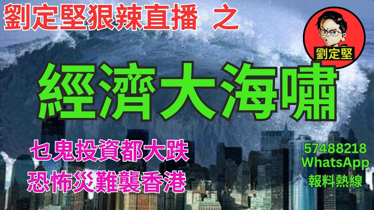 劉定堅狠辣直播    之  經濟大海嘯
