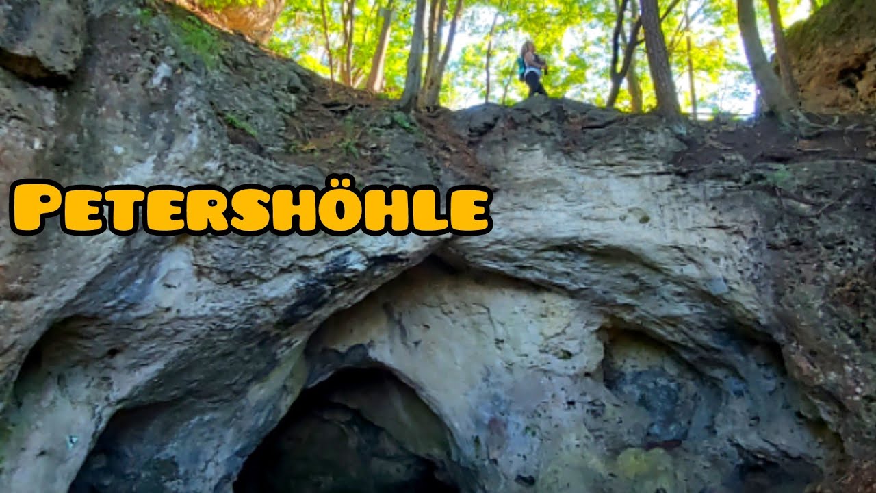 Petershöhle bei Hartenstein bei  Velden in Mittelfranken