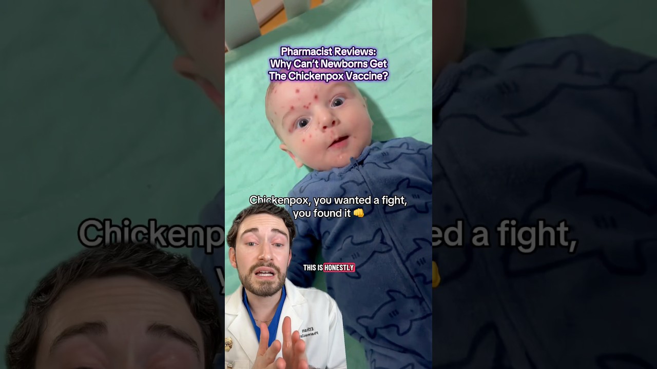 🚨BABIES GETTING CHICKEN POX IN 2025?!? Why vaccinations are so important! Pharmacist Reviews