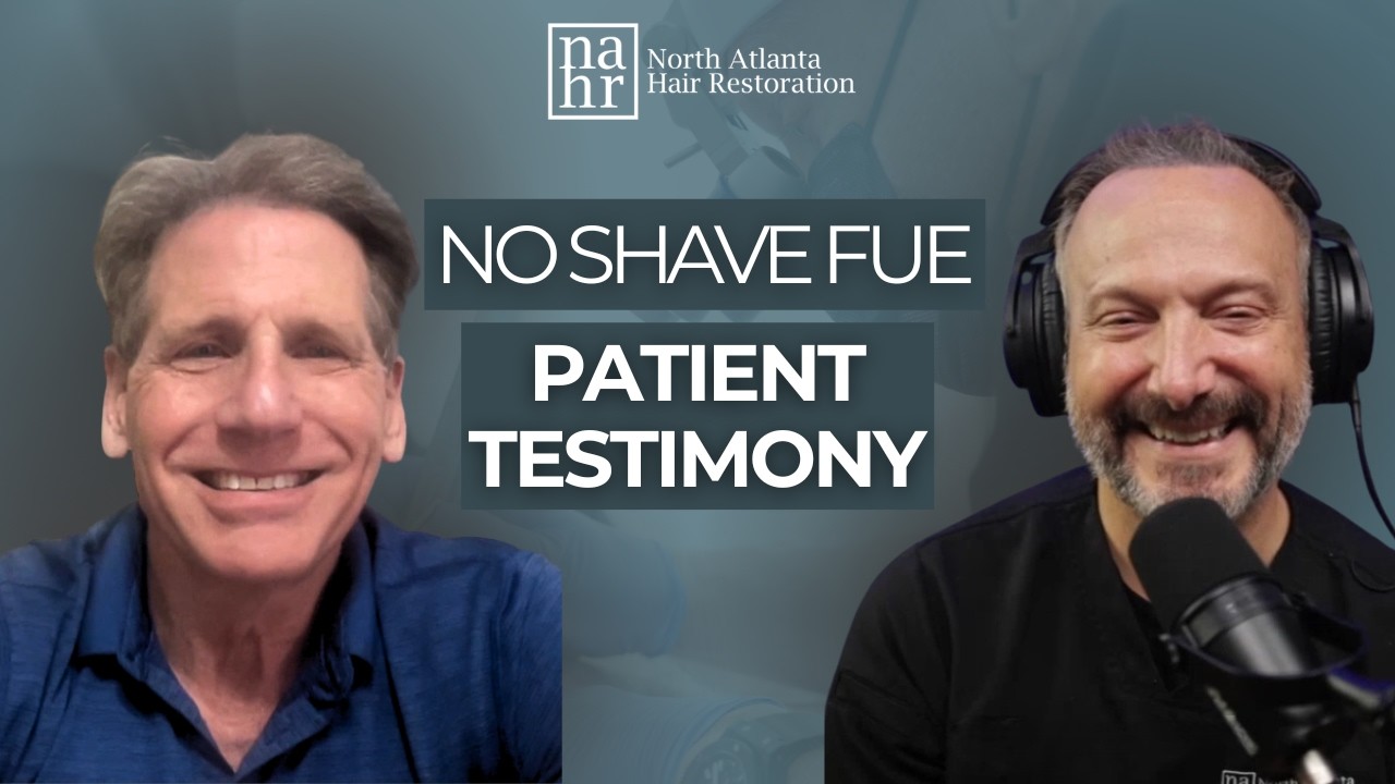 FUT to FUE: Why He Chose Shave-less (No Shave) FUE After 40 Years👀