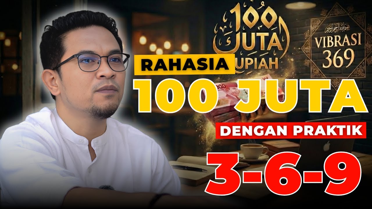BONGKAR RAHASIA ! CARA CEPAT RAIH 100 JUTA 💰DENGAN METODE 369 ❗