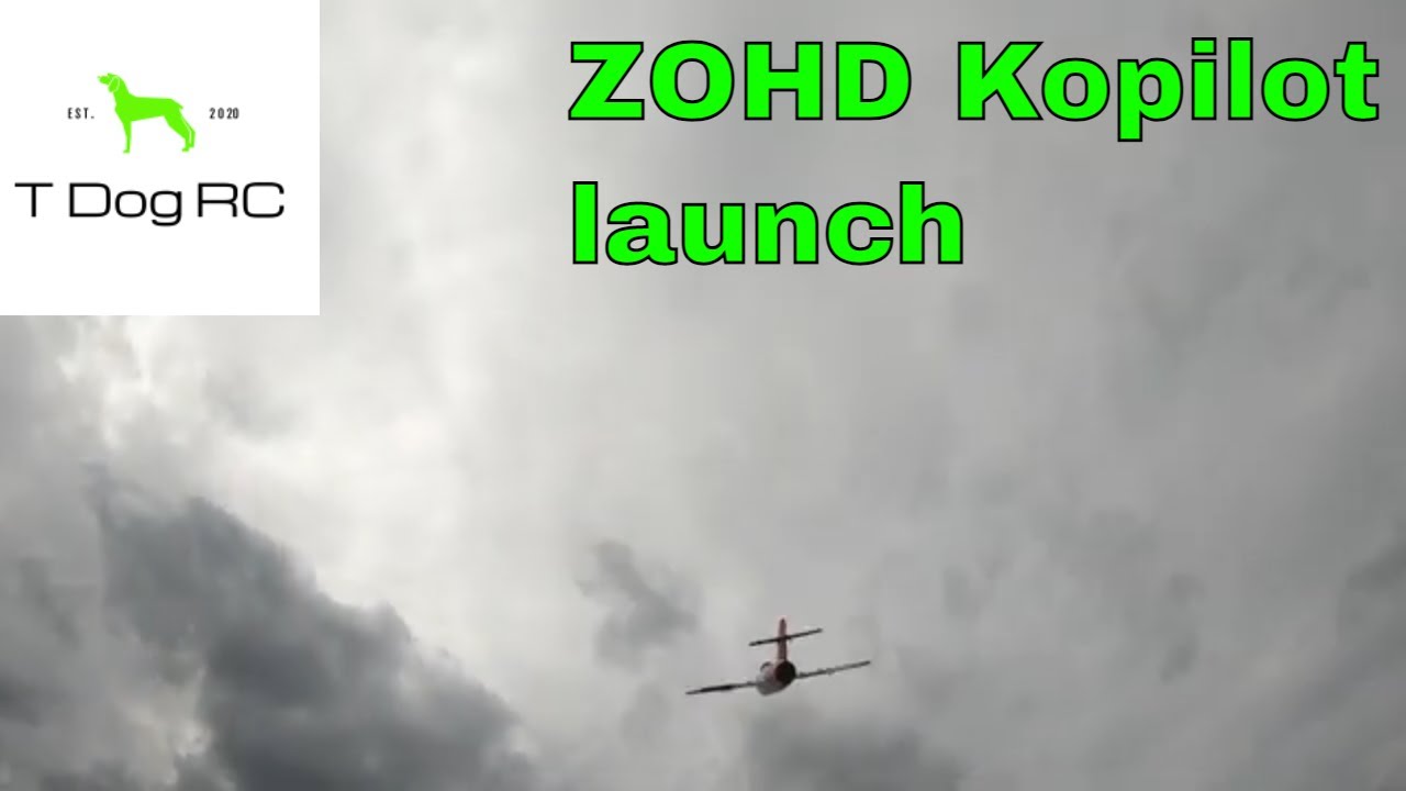 ZOHD Kopilot launch control with manual throttle!