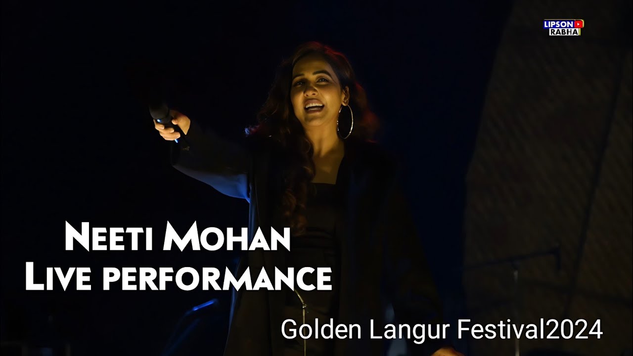 Neeti Mohan Live Concert At Golden Langur Festival 2024