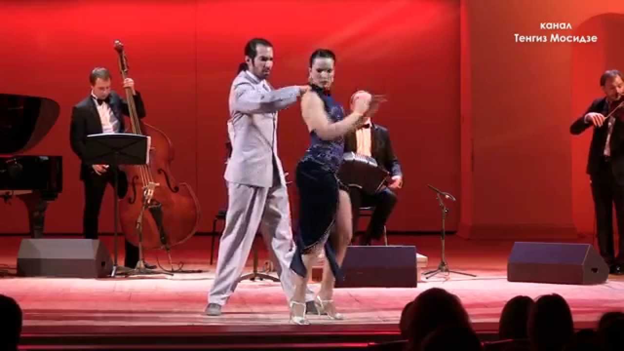 Tango “La Tupungatina”. Silvio Grand and Romina Godoy with “Solo Tango Orquesta”. Танго.2015