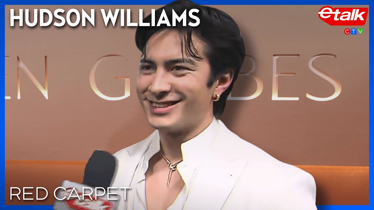Hudson Williams has had no sleep since 'Heated Rivalry' came out | Golden Globes Interview