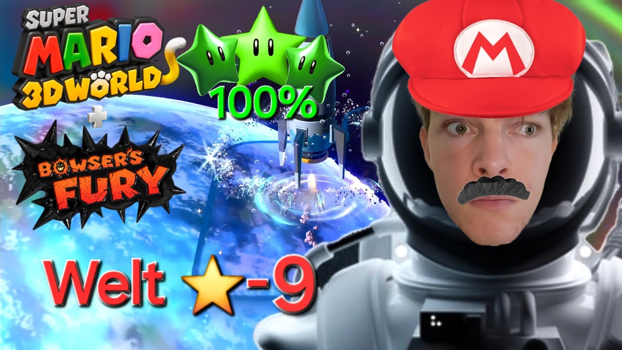 Super Mario 3D World  I Welt ⭐️-9 I  Schwere Sternengeschütze!