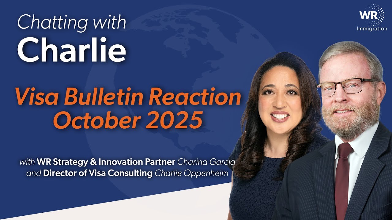 Chatting with Charlie | October 2025 Visa Bulletin Reaction (09.16.2025)