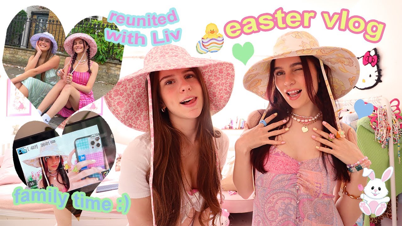 EASTER VLOG! Reunited with Liv, Family time and opening birthday presents :)
