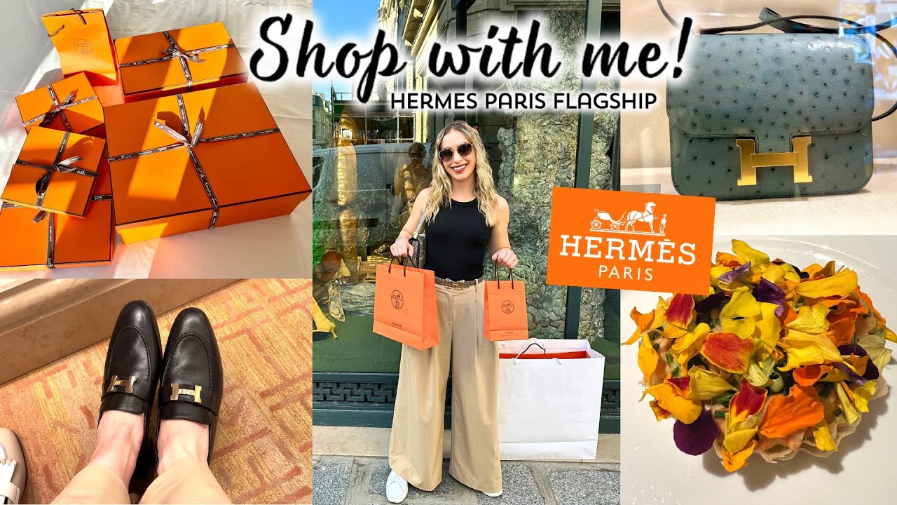 ПОКУПАЙТЕ СО МНОЙ во флагманском магазине Hermes в Париже 🧡 Мой шопинг-опыт в Hermes | ПАРИЖСКИЙ ...