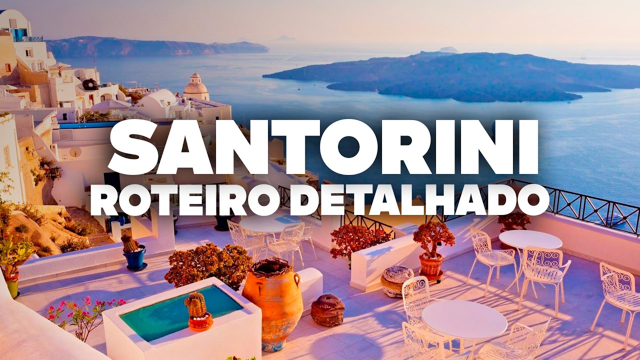 O Roteiro Mais COMPLETO de Santorini! Com preços e dia a dia detalhado.