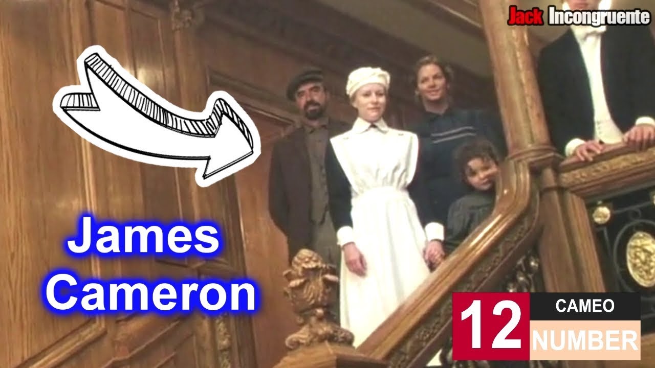 Pelicula TITANIC: James Cameron apareció 12 veces en la pelicula  (Video y Fotos)