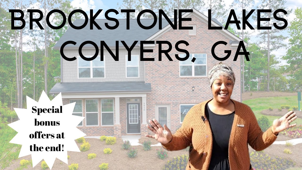 New Construction Homes in Conyers, GA | New Homes Around Atlanta | Fast Build-Out | Quick Move Ins