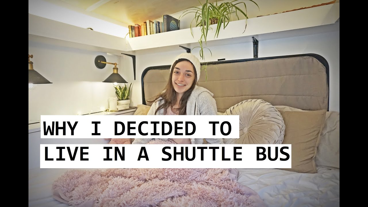 WHY I Decided to LIVE in a SHUTTLE BUS | Lavender Moon Spaces
