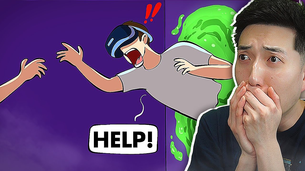 His FRIENDS Got Trapped INSIDE a VIDEO GAME..