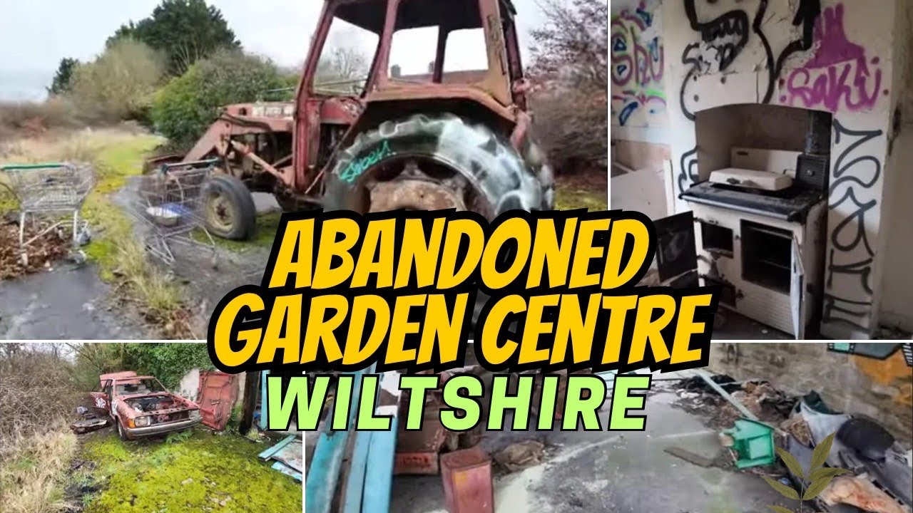 Abandoned garden centre Wiltshire.