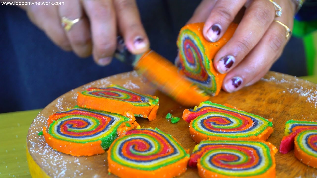 Rainbow puri Recipe | How to Make Amazing Crispy Rainbow Snack for Kids