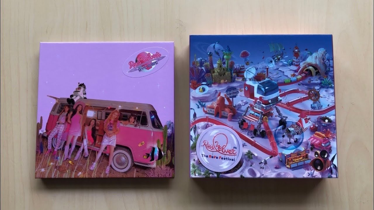 ♡Unboxing Red Velvet 레드벨벳 7th Mini Album The ReVe Festival Day 2 (Guide Book & Day 2 Ver.)♡