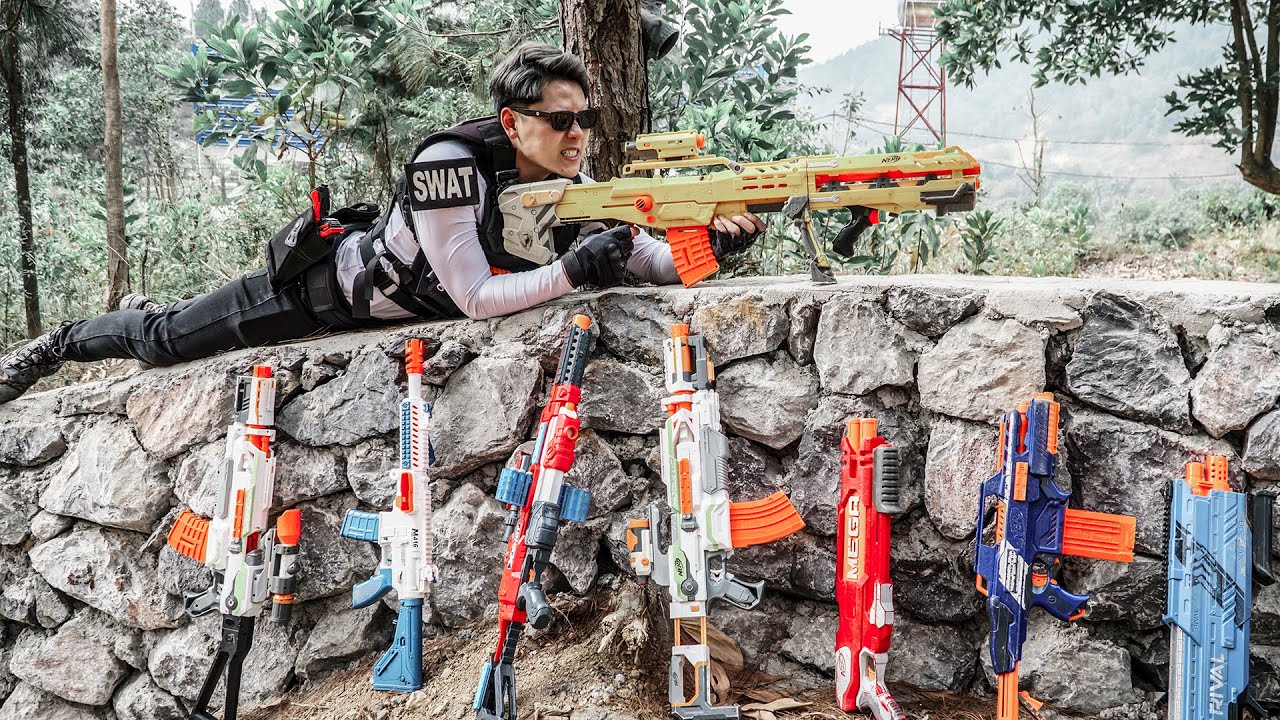 Игра LTT ​​Nerf War: Воины SEAL X Nerf Guns Fight Mr Zero Crazy Nerf World Mercenary Organization