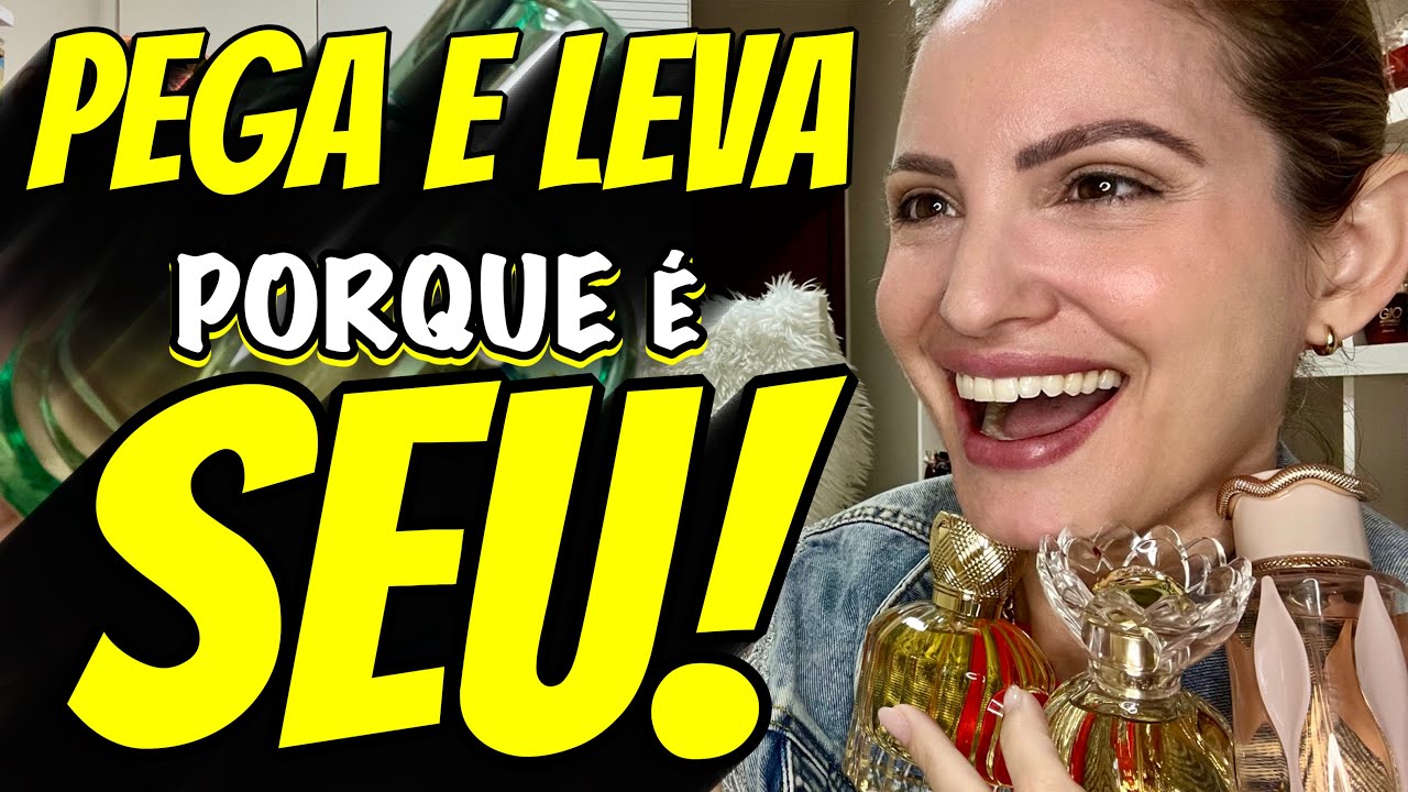 Perfumes para pegar e levar rápido 😍 NOVOS NA COLEÇÃO