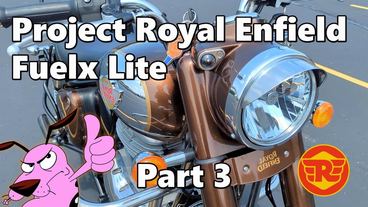 Project Royal Enfield Часть 3: RE Classic 350 – Fuelx Lite – Удивительный результат (делает ли эт...