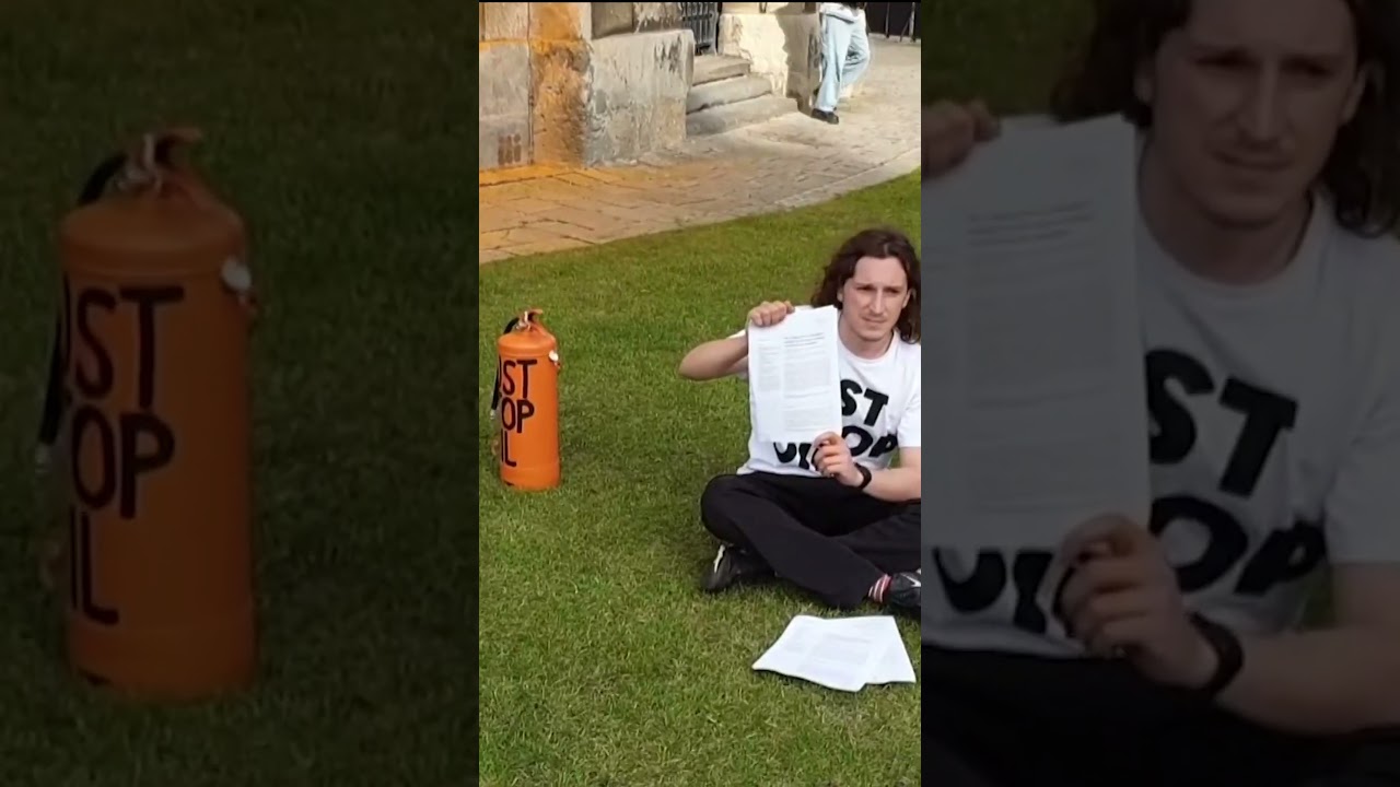 Just Stop Oil protesters spray paint Oxford University's iconic Radcliffe Camera building