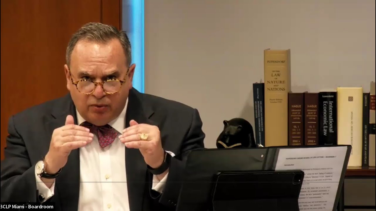Pepperdine Caruso Schl of Law: Evidence Taking/Int'l Commercial Arbitration: Towards an Int'l Regime