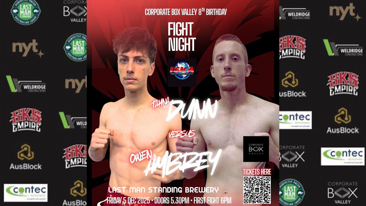 Owen Ambrey (Nueng Muay Thai) v Tahna Dunn (Vision Muay Thai) Am Muay Thai