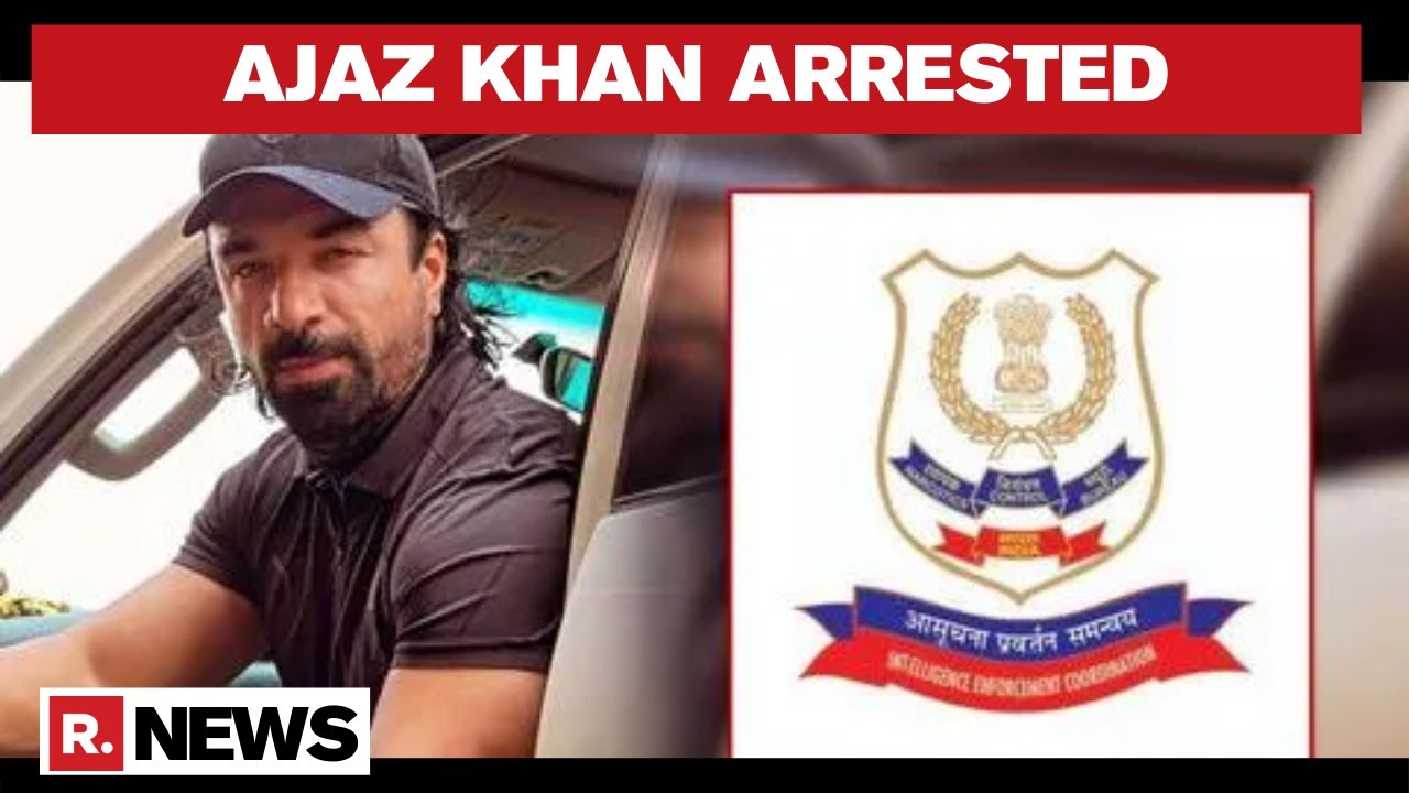 NCB Arrests Ajaz khan After 8 Hours Of Questioning In Alleged Drugs Case