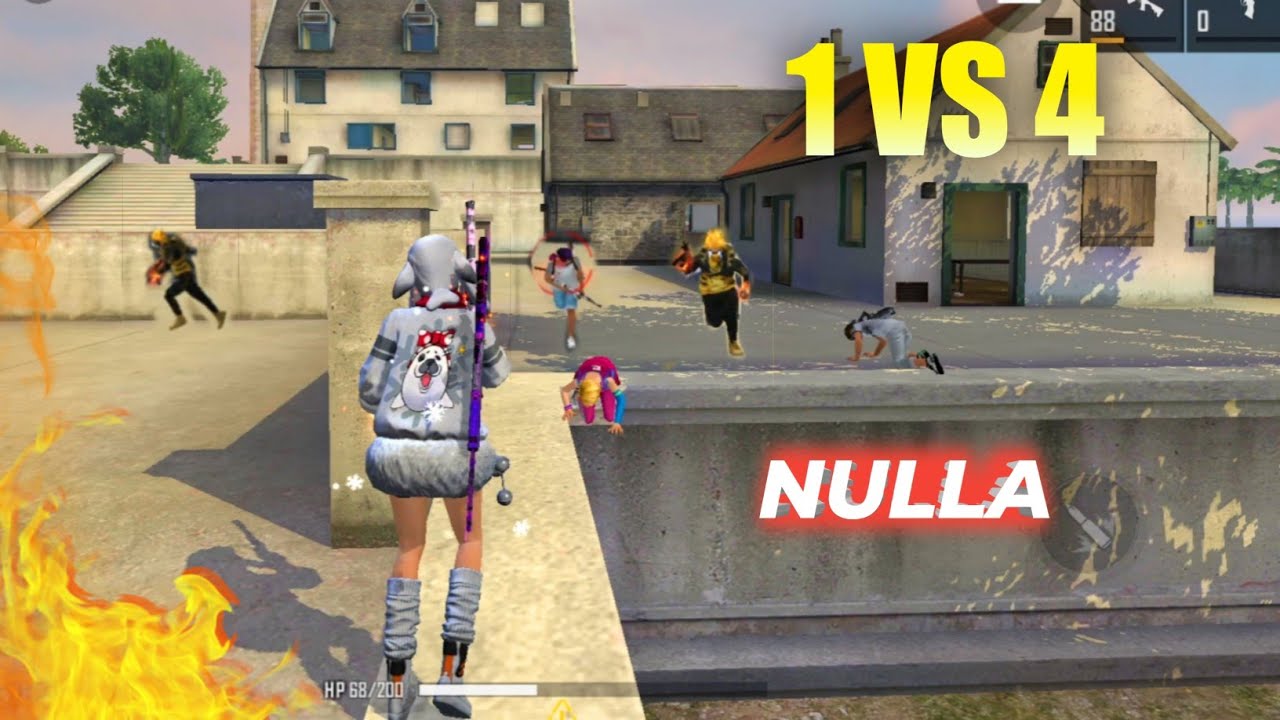 Solo VS Squad | Nulla OP Gameplay - Garena Free Fire