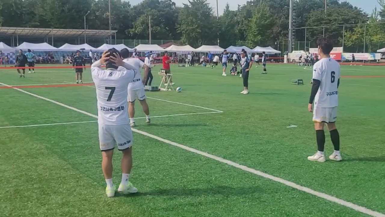 경기도 대축전 족구대회 구리시vs동두천시 1세트