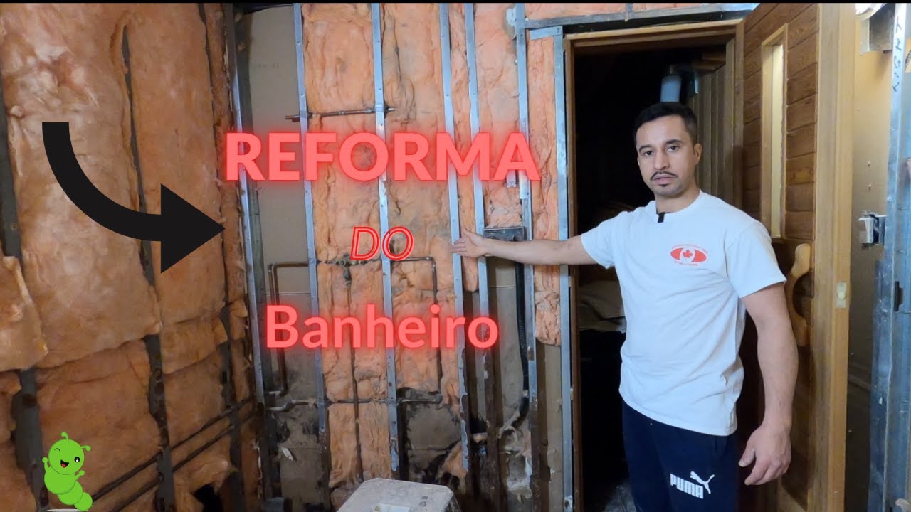REFORMA DO BANHEIRO  RENOVATION