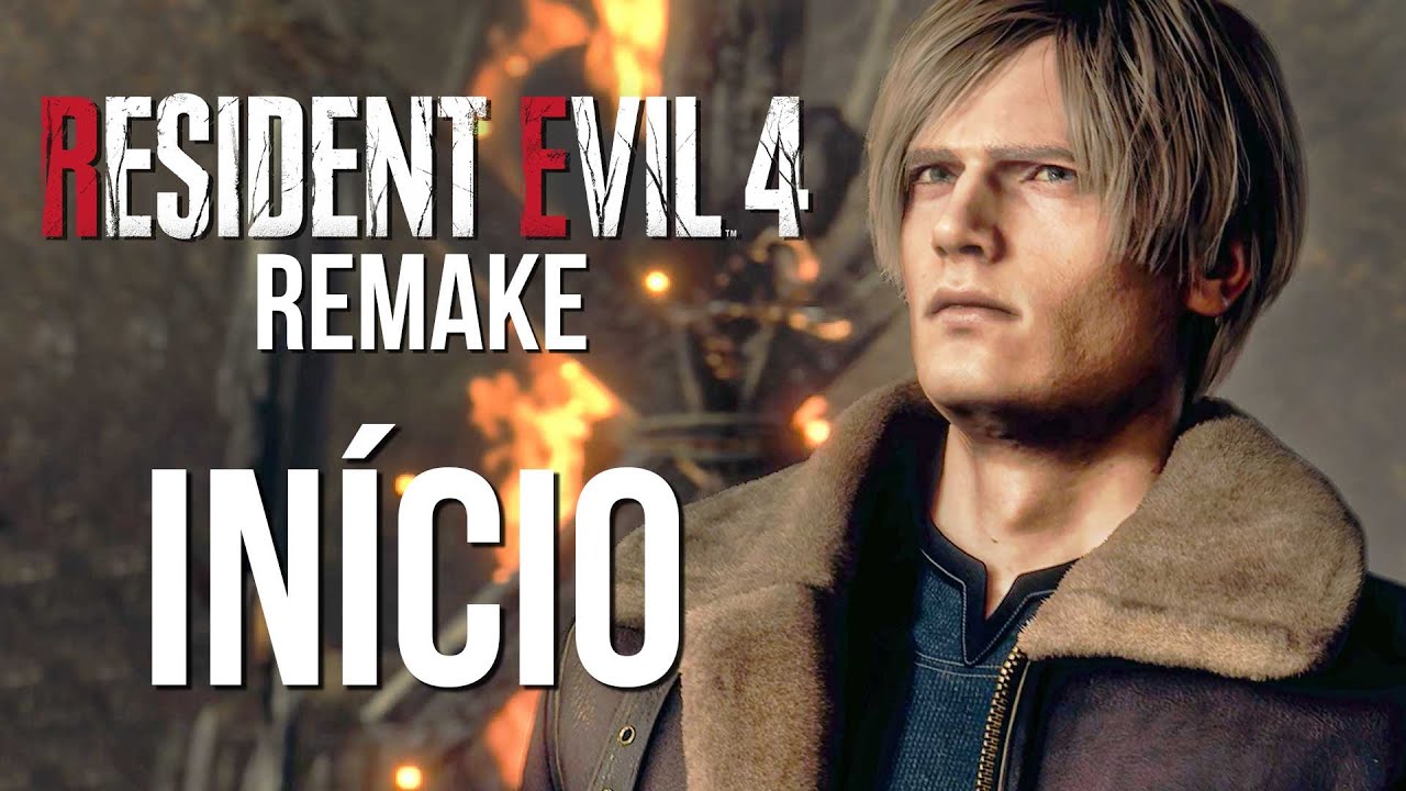 RESIDENT EVIL 4 REMAKE - O IN&Iacute;CIO de GAMEPLAY Dublado e Legendado em Portugu&ecirc;s PT-BR | MODO INTENSO