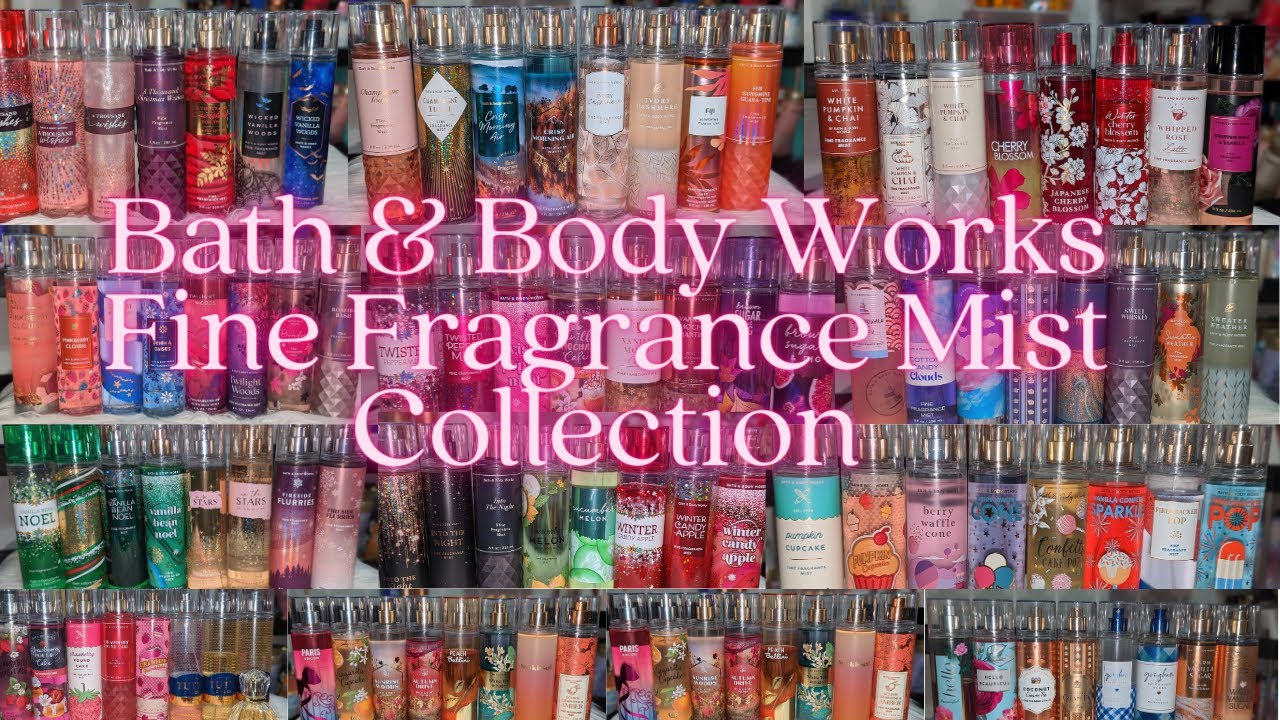 Bath & Body Works ▌Fine Fragrance Mist Collection 2022 #bathandbodyworks #collection