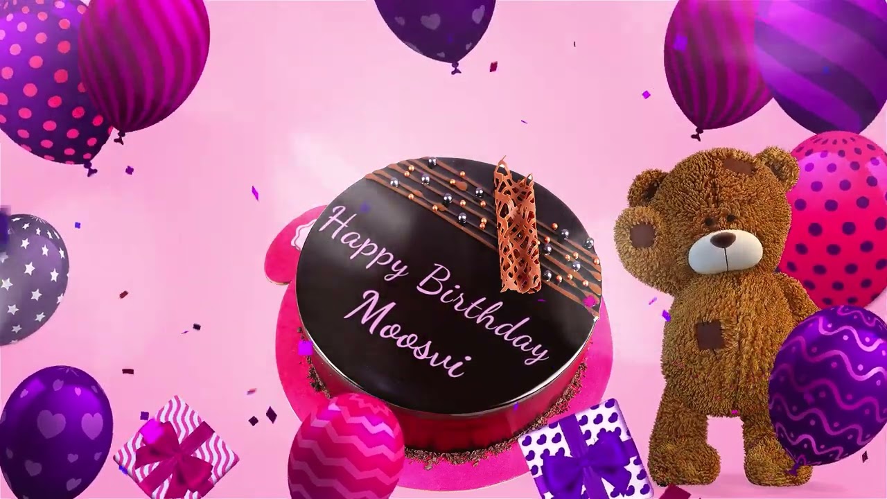 Happy Birthday Moosvi | Moosvi Happy Birthday Song | Moosvi