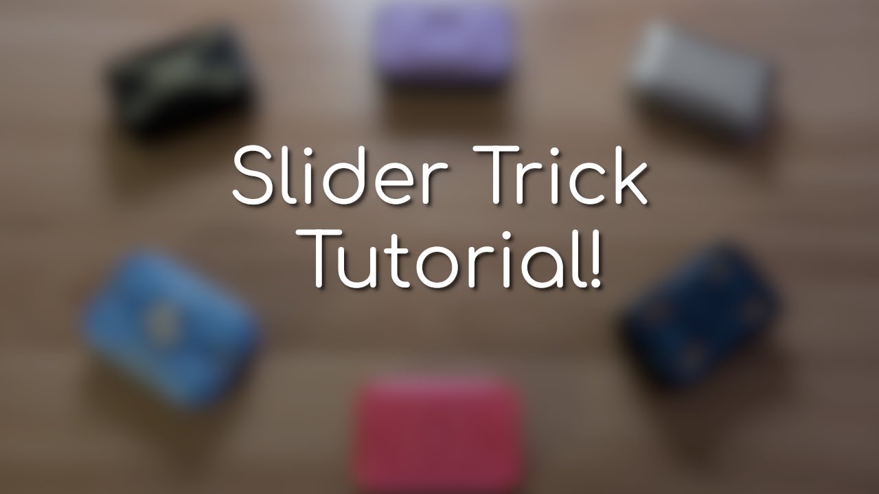 New to fidget sliders? Start here! | How to do tricks with fidget sliders!