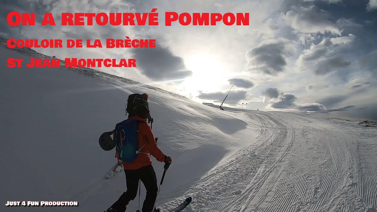 On a retrouvé POMPON Déc 2020 - Station de Saint Jean Montclar - Serre Ponçon Ubaye